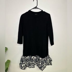 COS Bubble Skirt Black Dress sz‎ Small